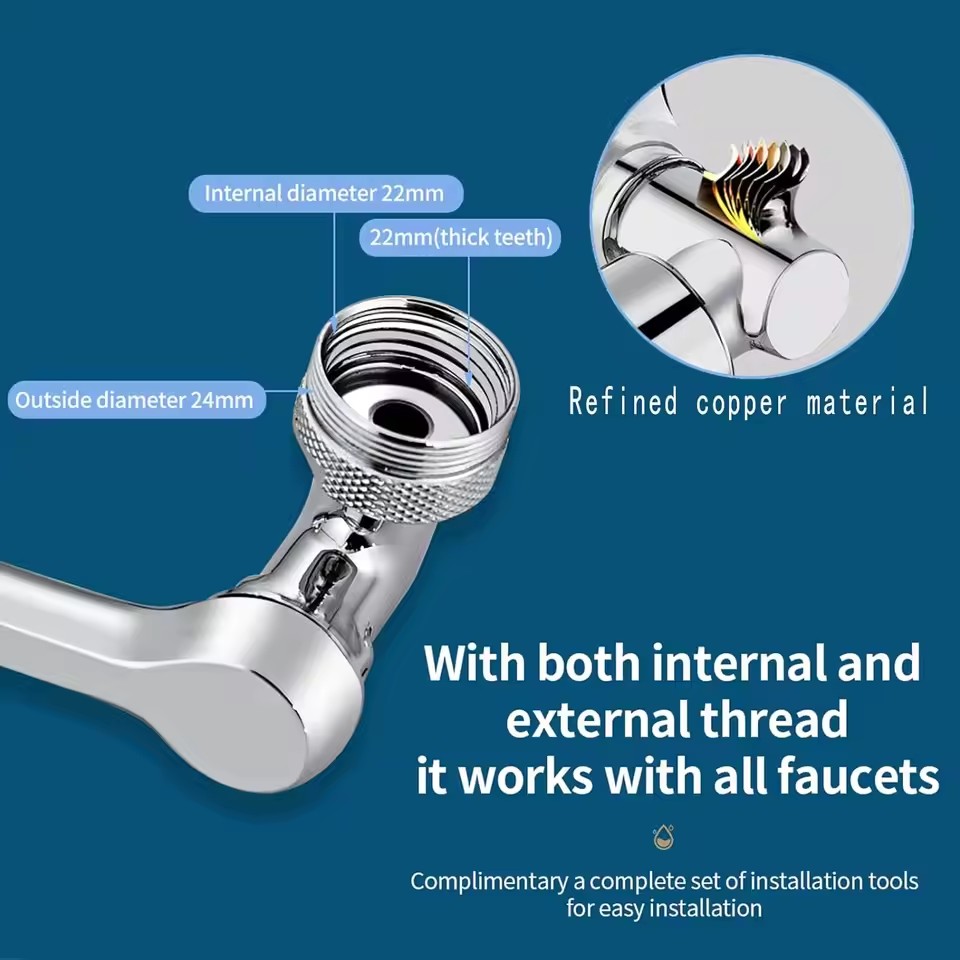 ตัวขยาย Faucet อเนกประสงค์แบบโ - Basin Mixer Tap บทวิจารณ์และราคา