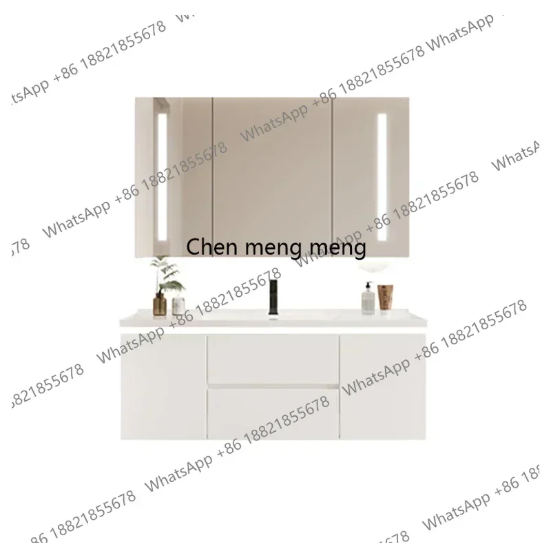 Asmt49 ตู้ห้องน้ำเซรามิกแบบบิว - Home Bathroom Vanity Combo บทวิจารณ์และราคา