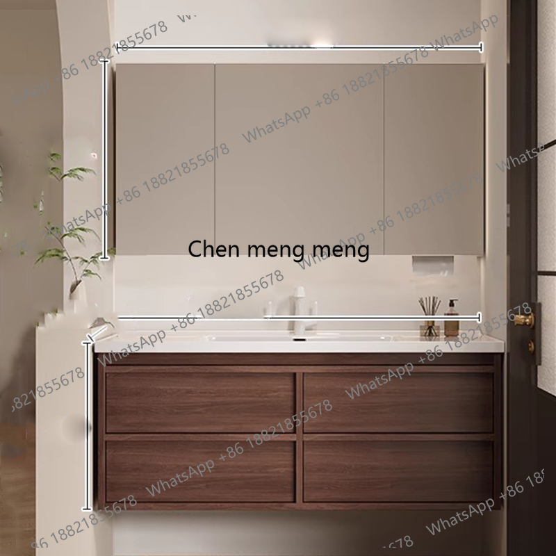 ตู้เก็บของในห้องน้ำแบบโมเดิร์น - Home Bathroom Vanity Combo บทวิจารณ์และราคา