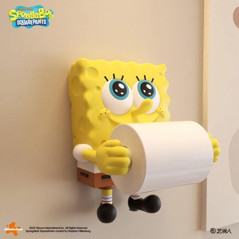 ที่ใส่กระดาษชำระลายสปันจ์บ็อบน - Home Edit Bathroom Storage บทวิจารณ์และราคา