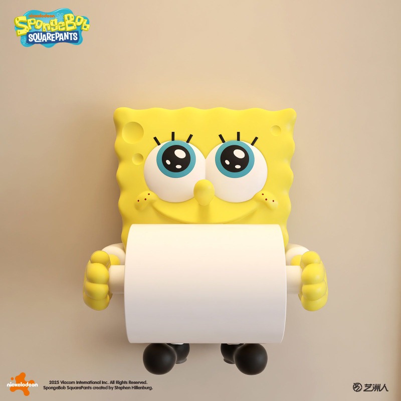 ที่ใส่กระดาษชำระลายสปันจ์บ็อบน - Home Edit Bathroom Storage บทวิจารณ์และราคา