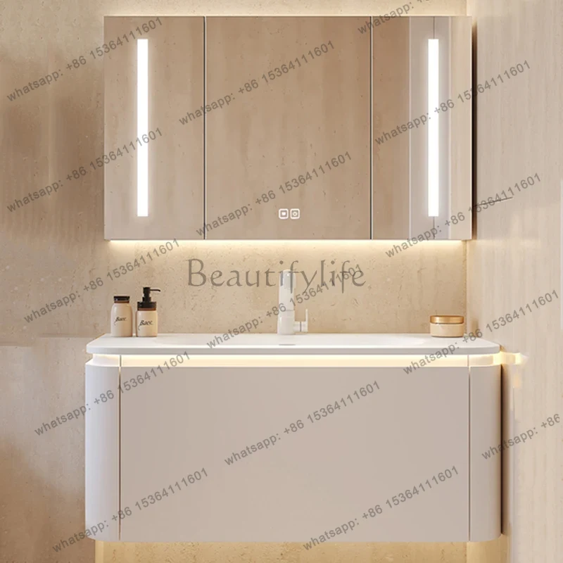 ตู้เก็บของในห้องน้ำ LS Light ท - Home Bathroom Vanity Combo บทวิจารณ์และราคา
