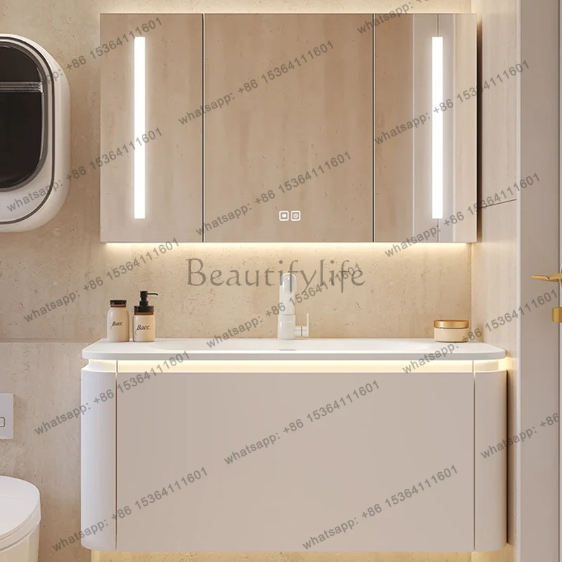 ตู้เก็บของในห้องน้ำ LS Light ท - Home Bathroom Vanity Combo บทวิจารณ์และราคา