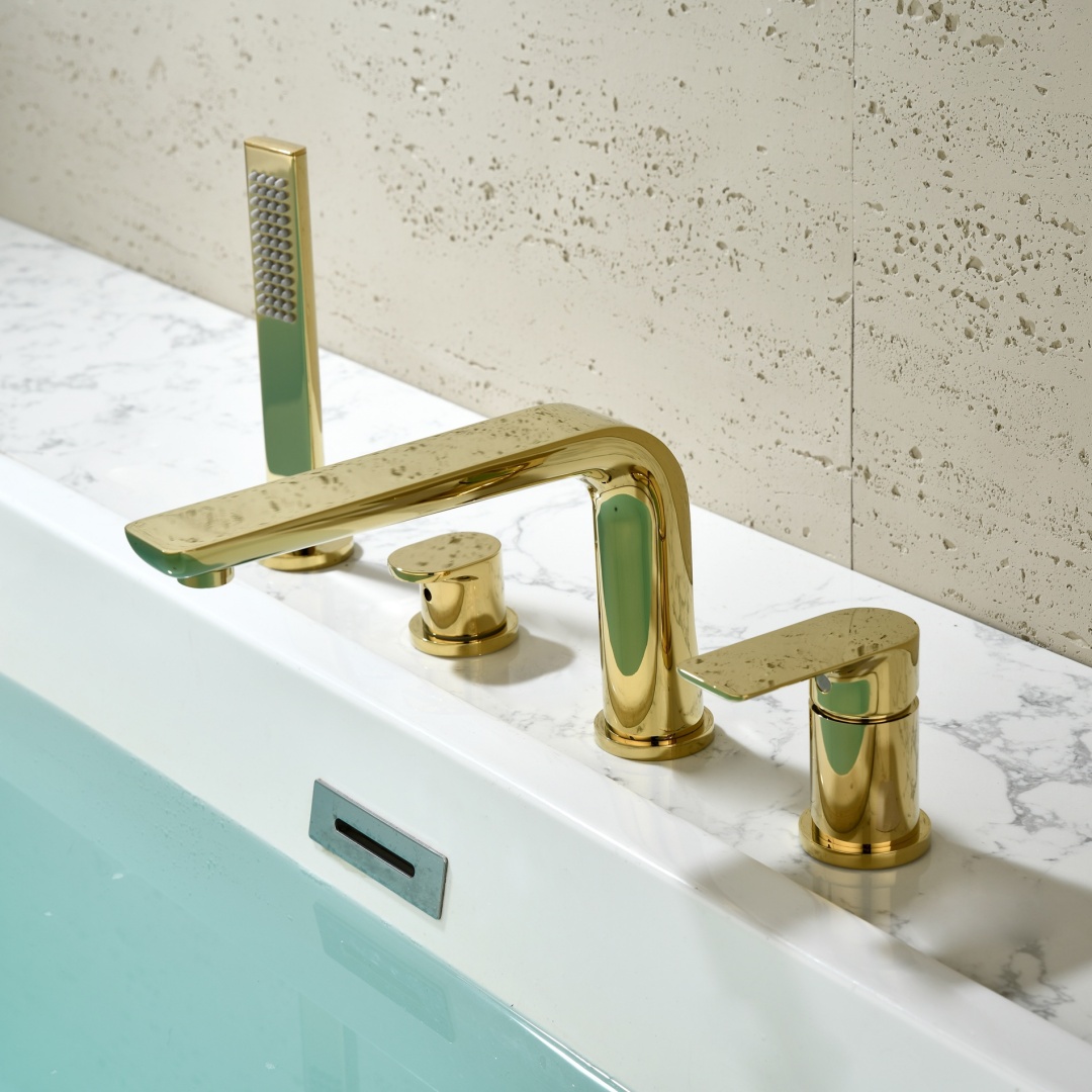 ก๊อกน้ำอ่างอาบน้ำสีโรสโกลด์แบบ - Basin Mixer Tap บทวิจารณ์และราคา